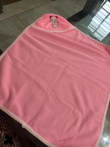 Pink Hooded Baby Towel