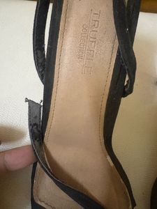 Black Heeled Sandals