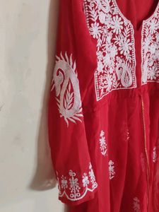 2 combo kurtis red &amp; black