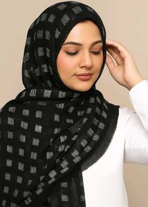 Sparkly Black Scarf