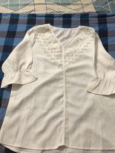 White Skirt And Top (shirt)