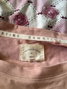 Pink Casual Sweatshirt