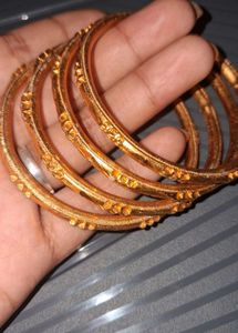 Golden Bangle Set
