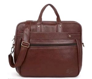 Men brown Colour - File , Leptop, Office Bag.