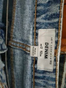 Denim Mini Skirt