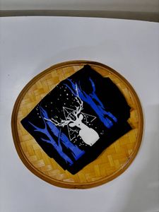 Harry Potter- Patronus Black Tshirt Size:M
