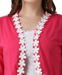Cute Pink Floral Shrug