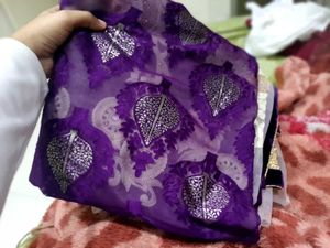 Purple Bollywood Style Saree