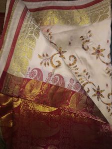 Durga Puja Saree In New Condition