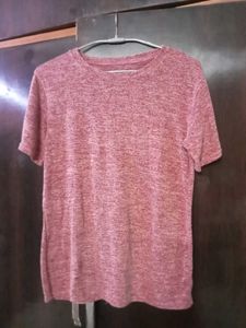 M-L Size Pink Lite Woolen Top