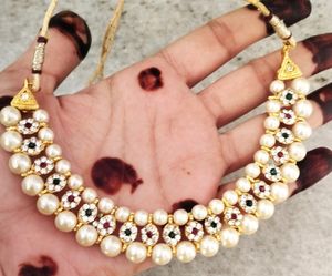 Choker With Earrings.     Jewelry, Necklace, Kundanjewelry, Jewellery, Chain, Choker, Earrings, Bridaljewellery, Women&#39;s, Forever21, Beauty, Shein, Biba, Jaipurjewelry, Rings, Western, Choker