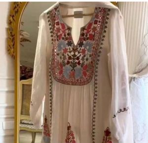 Elegant Embroidered Kurta Set