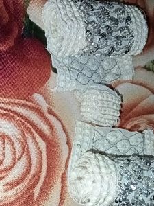 Stone Lace With Free Bie