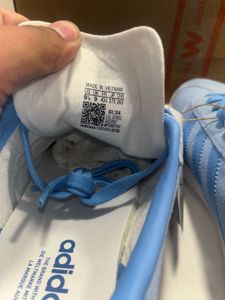 Adidas Gazelle - Light Blue ORIGINAL UK-9