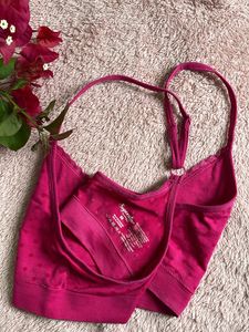 Pink Polka Dot Bralette