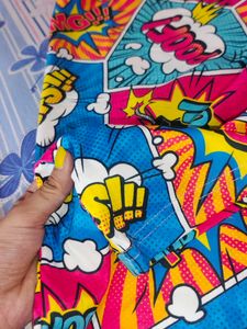 Multicolored Oversized Tshirt