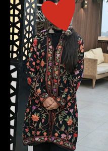 Embroidered Floral kashmiri jacket