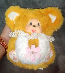 Monchhichi doll.