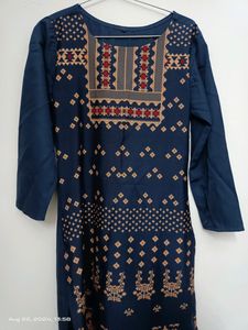 Navy Blue Kurta