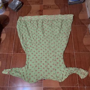 Green Printed Top