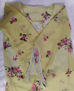 Floral Yellow Top