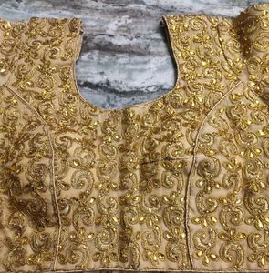 Golden Heavy Work Blouse