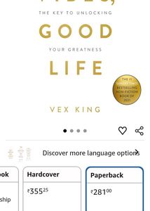 Good Vibes, Go od Life by Vex King