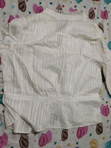 Korean Style Ruffle Blouse