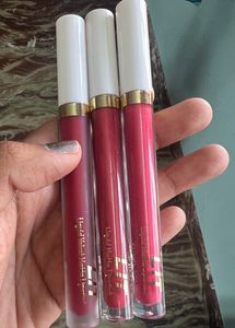 Red And Pink Lipstick Combo