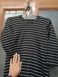 Black Colour Woolen Top