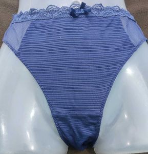 Blue Striped Panties 🔥