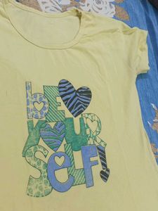 Yellow Women&#39;s T-shirt