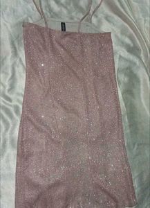 Brand New (H&amp;M) Sparkle ✨ Glitter Pink Dress