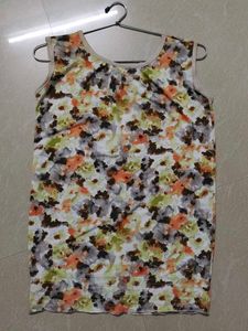 Floral Sleeveless Top