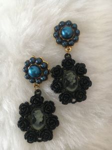Unique Cameo Earrings