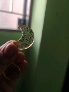 Crescent Moon Keychain