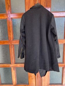 shrug type Elegant Black Coat