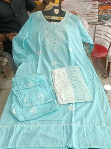 Elegant Blue Kurta Set