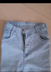 Light Wash Denim Jeans
