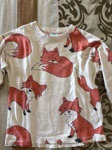 Zara Fox Print T-shirt
