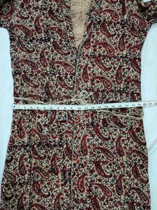 Paisley Print Vintage Robe
