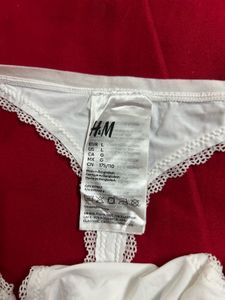 Lace Trim Thong