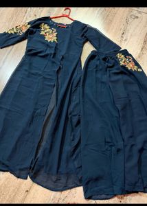 Ethnic Split Kurti Palazo Set