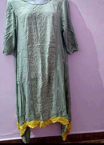 xl Elegant Green Kurta