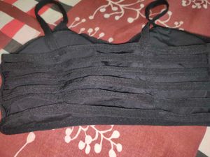 Stylish Back Black Bra