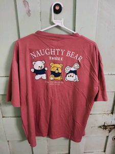 🎀 Korean Pink Bear T-Shirt, Ultra Soft &amp; Cozy