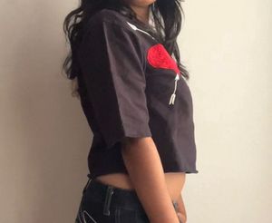 MAX Black Boxy Crop Top