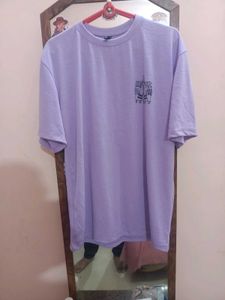 Purple Graphic Tee New Condition