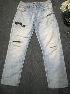 Ripped Light Wash Jeans