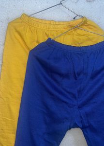 Combo Leggings Blue &amp; Yellow (Women’s)